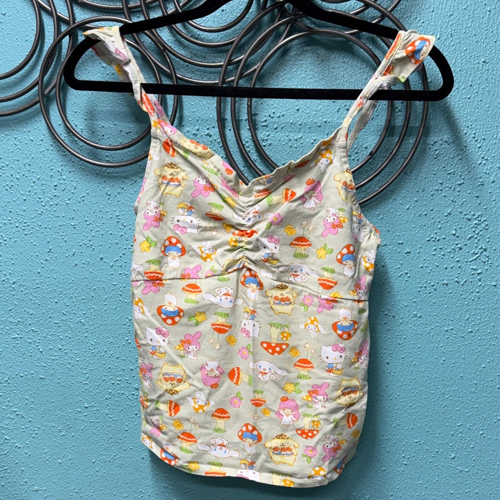 Hello Kitty Pastel Camisole with Fun Print